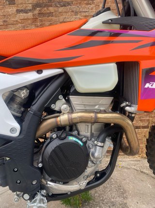 KTM 350 Enduro/Motocross Naranja/Blanco