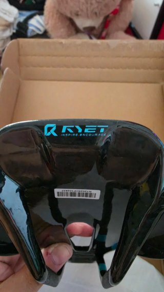 Sillín Bici RYET Tecno Negro