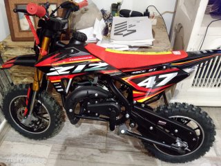 Moto Infantil ZTF 47cc Motocross
