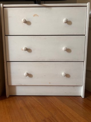 2 Cómodas Rústicas Decapadas Madera