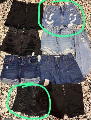 2 Pantalones Vaqueros Cortos