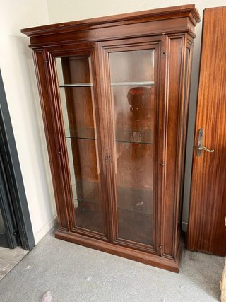 Vetrina Arte Povera Legno e Vetro