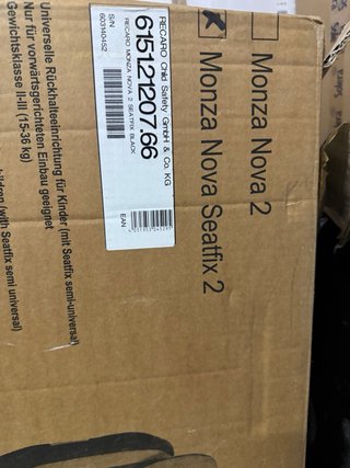 Silla coche niño RECARO