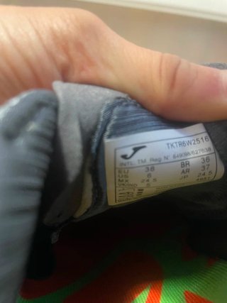 Zapatilla Joma Trail TR6 Talla 38 Placa Carbono
