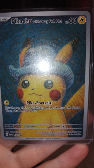 Carta Pokémon Pikachu Van Gogh