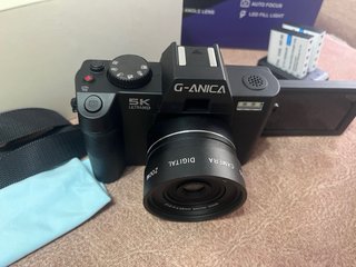 Cámara G-ANICA 5K Ultra HD Zoom 16X