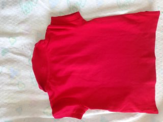 Maglietta neonato Guess 6/9 mesi rossa