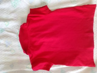 Maglietta neonato Guess 6/9 mesi rossa