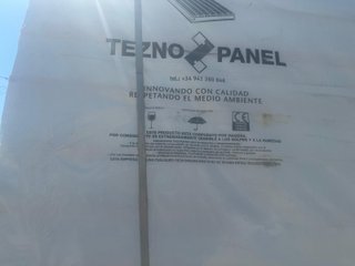 Panel Sándwich 100mm Hidrófugo Yeso