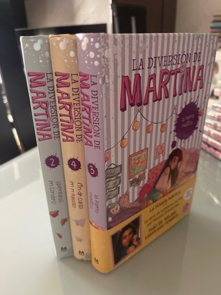 libros tapa dura la diversion de martina