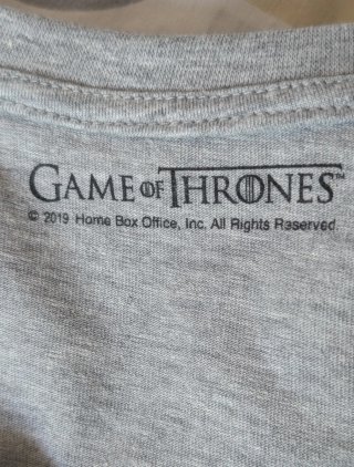 Camiseta Game of Thrones Talla XL