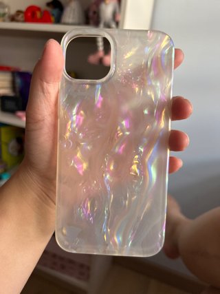 Funda iPhone 14 Plus nacarada