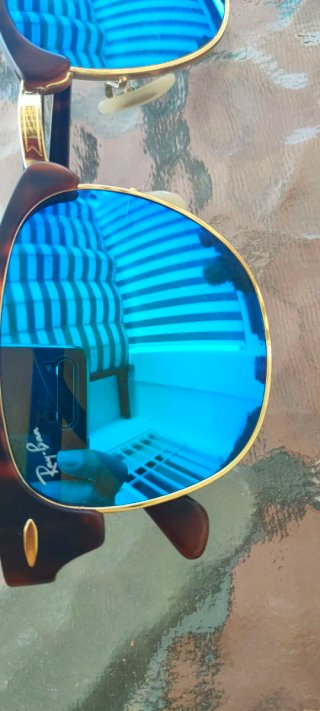 Gafas Ray-Ban Clubmaster Azul/Marrón