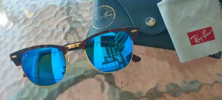Gafas Ray-Ban Clubmaster Azul/Marrón