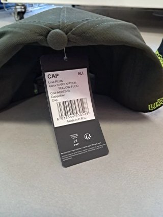 Cappello U-Power con visiera