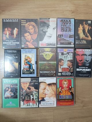 Lote 18 Películas VHS Acción/Drama/Suspense