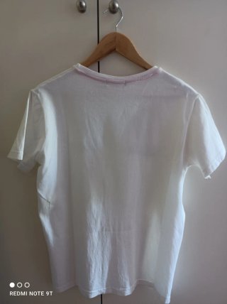 Camiseta Gucci Blanca Logo Manga Corta