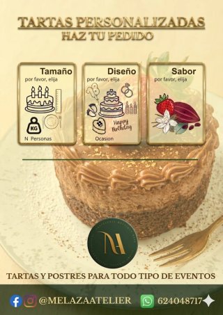 TARTAS PERSONALIZADAS Y MÁS