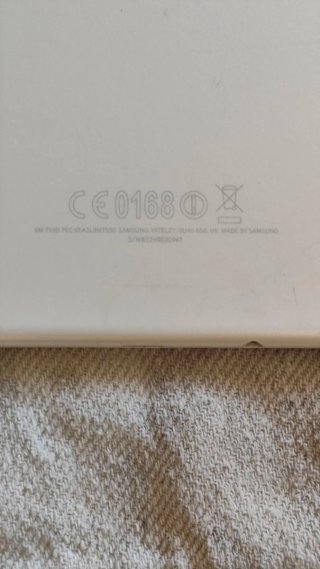 Samsung Galaxy Tab A blanca