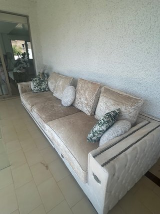 Mesa Comedor Marmol y Madera