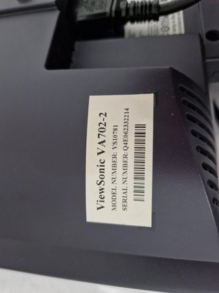 Monitor ViewSonic VA702 17 LCD