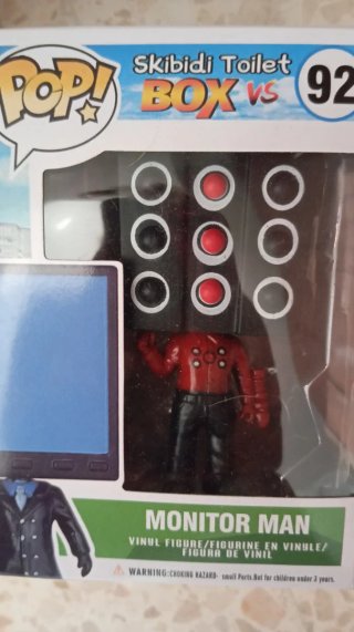 Funko Pop Skibidi Toilet Monitor Man 92