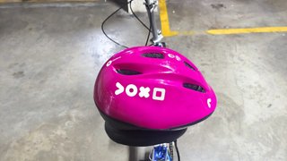 Casco Bicicleta Infantil Rosa