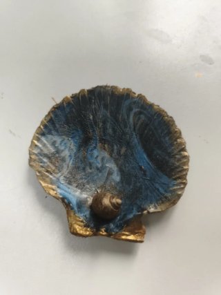 Magneti conchiglie naturali per decoupage