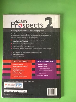 LIBRO INGLÉS 2°BACHILLERATO PROSPECTS STUDENTS BK