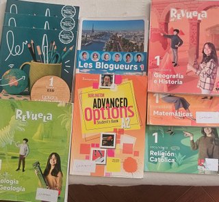 Libros texto 1° ESO