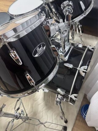 Batería Acústica Pearl Negra