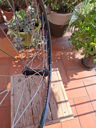 Rueda Syncross delantera 26" V-Brake Doble Pared