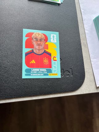Lamine Yamal panini mundial 2026