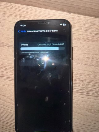 iPhone X Argento 98%