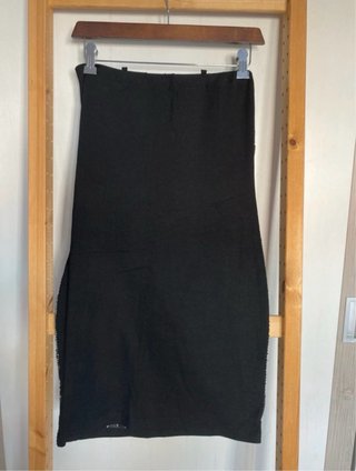 Vestido palabra de honor pedrería nuevo