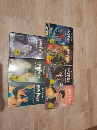 Lote colección libros Harry Potter, tapa blanda