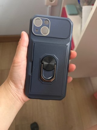 Funda iPhone 14 con soporte y tarjetero