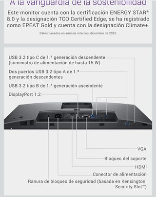 Monitor Dell 24" Alta gama FULLHD 100hz Nuevo!!