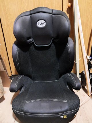 Silla de coche PLAY TWO FIX negra