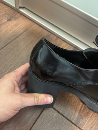 Zapatos Gloria Ortiz piel tacón negros