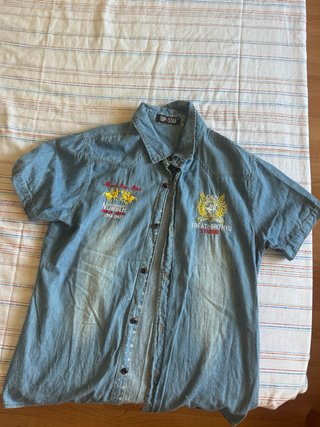 Camisa Jean Vintage TOP STAR 2YK
