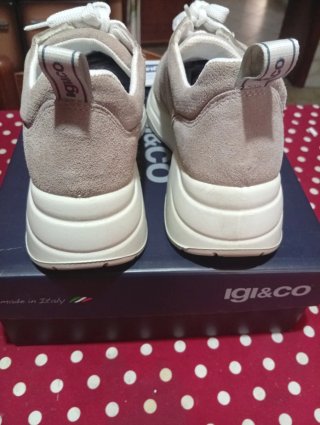 Sneakers IGI&CO beige uomo
