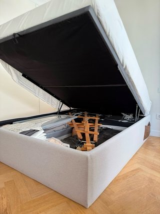 Canapé abatible Mido Concept Beige 150