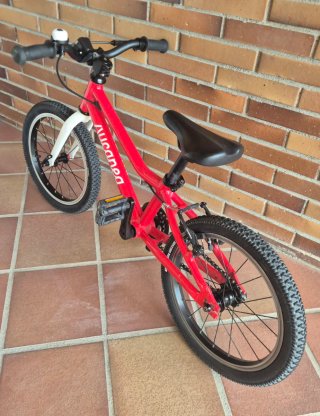 Bici infantil Lisaped  16" ultra ligera como Woom