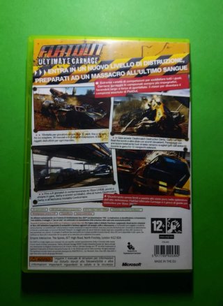 Flatout Ultimate Carnage Xbox 360 #A2359