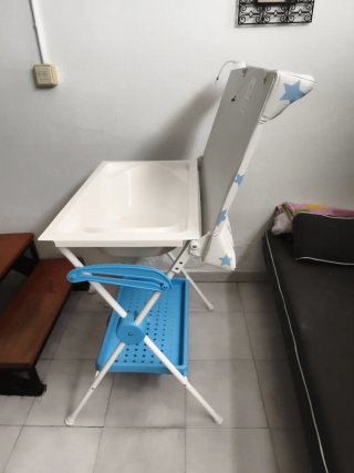 Bañera cambiador bebé nueva