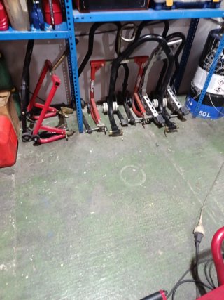Caballetes para moto