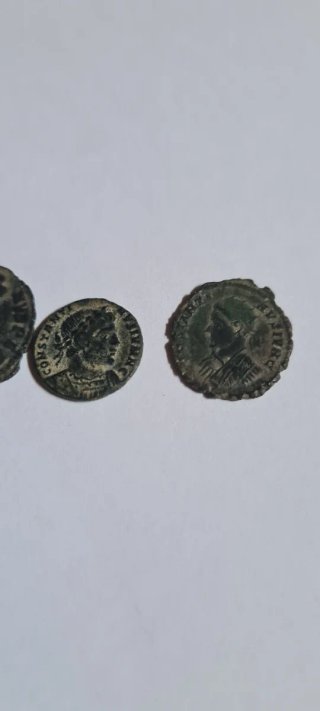 Lotto di 3 antiche monete romane