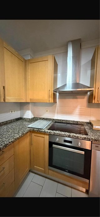 Cocina modular madera y metal