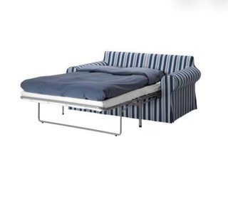 Sofá Cama Beige Tela